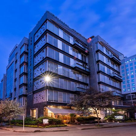 בוגוטה Hotel 100 Luxury Suites By Preferred מראה חיצוני תמונה The hotel at night